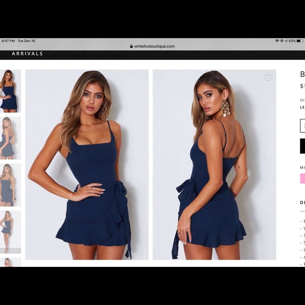 Bet on Me Mini Dress